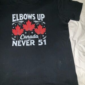 Black Elbows Up Canada T-Shirt